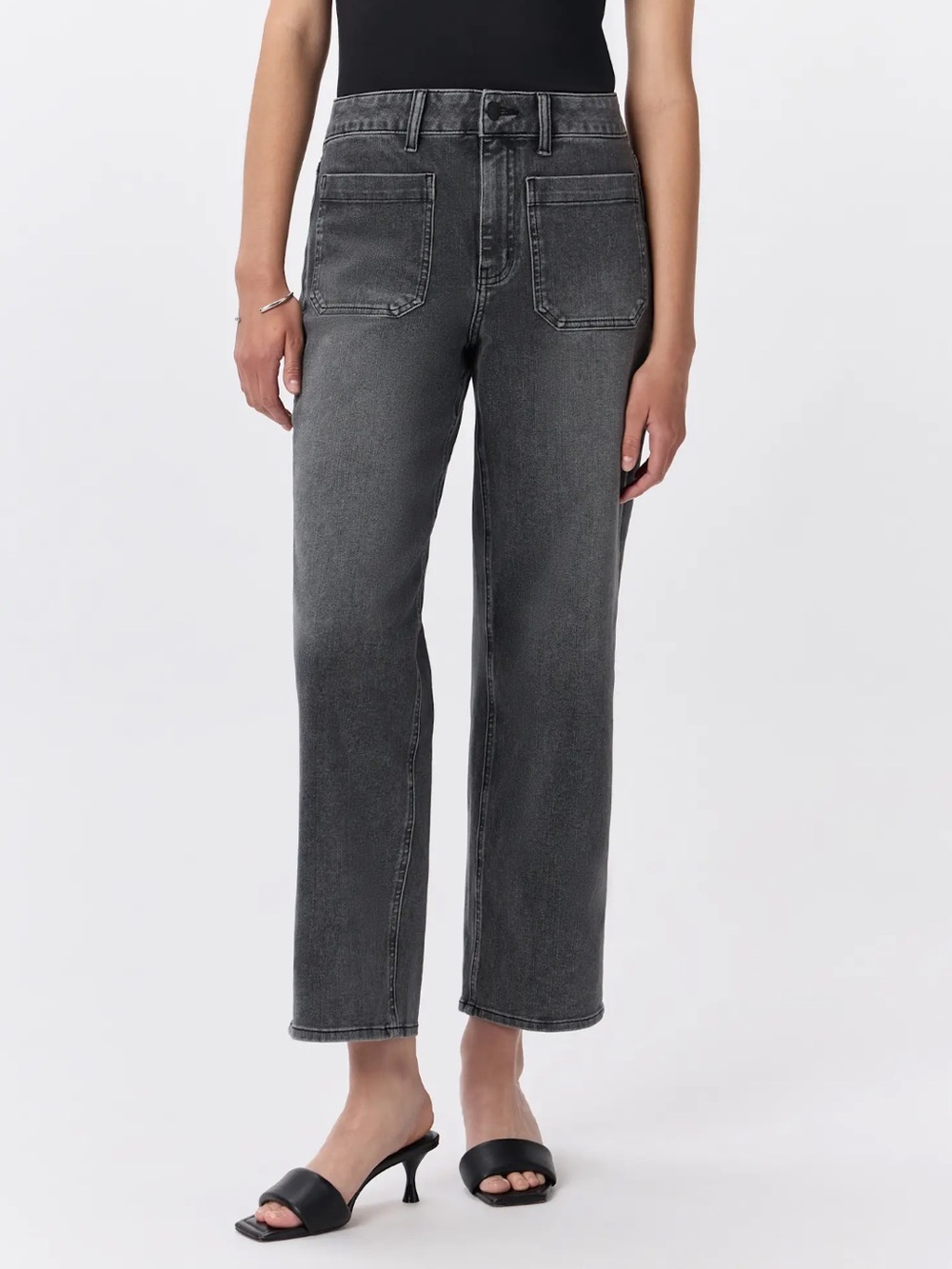 Quince Bella Stretch Wide-Leg Jeans